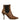 Dolce & Gabbana Brown Leopard Leather Stretch Heels Boots Shoes