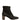 Dolce & Gabbana Black Embellished Heel Ankle Boots Shoes
