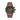 Guess Brown Synthetic Dress Watch