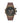 Guess Brown Synthetic Dress Watch