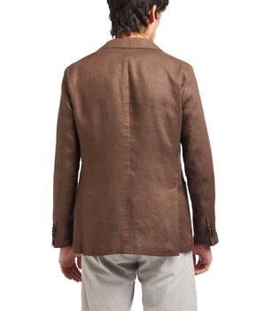 AT.P.CO Brown Linen Blazer