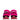 Dolce & Gabbana Black Pink Fur Embellished Sneakers Shoes