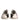 Dolce & Gabbana White Black NS1 Low Top Sports Sneakers Shoes