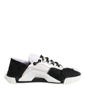 Zapatillas bajas Dolce &amp; Gabbana NS1 blancas y negras