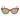 Serengeti Orange Unisex Sunglasses