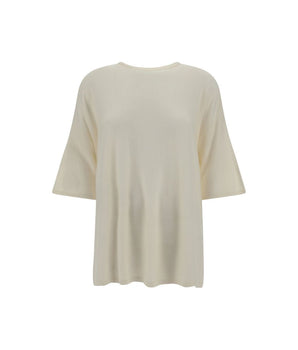 SA SU PHI White Cashmere T-Shirt
