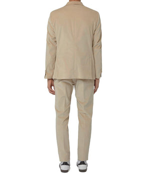 AT.P.CO Beige Cotton Men's Suit