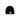 Calvin Klein Jeans Black Marabou Cap (Baseball Hat)
