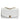 Chanel White Medium Classic DIANA Shoulder Bag Gold Shoulder Bag