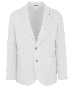 AT.P.CO White Linen Blazer