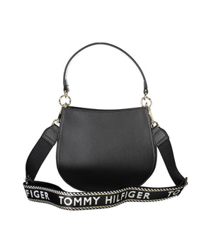 Tommy Hilfiger Black Polyester Handbag