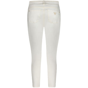 Guess Jeans White Cotton Women Jeans