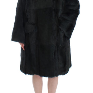 Dolce &amp; Gabbana Exquisite Shearling Coat Jacket