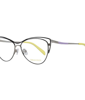 Emilio Pucci Black Metal Glasses (Frames)