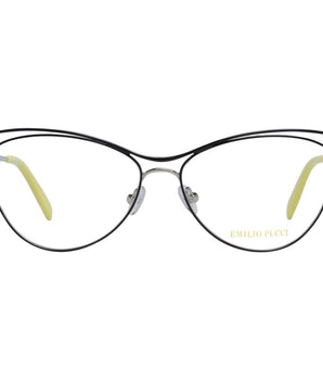 Emilio Pucci Black Metal Glasses (Frames)