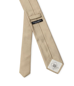 Corbatas y pajaritas de seda doradas de Dolce &amp; Gabbana