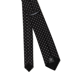 Corbatas y pajaritas de seda negras de Dolce &amp; Gabbana