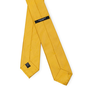 Corbatas y pajaritas de seda doradas de Dolce &amp; Gabbana