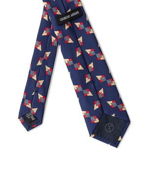 Giorgio Armani Blue Silk Ties &amp; Bowty