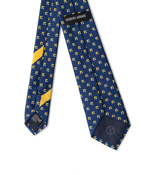 Giorgio Armani Blue Silk Ties &amp; Bowty