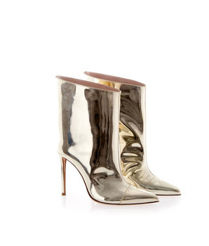 Bota de charol de cuero multicolor Alexandre Vauthier