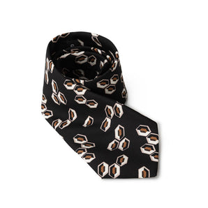 Corbatas y pajaritas de seda negras de Giorgio Armani