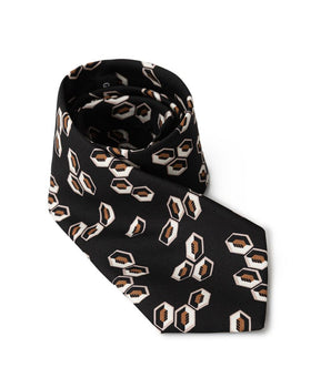 Giorgio Armani Black Silk Ties &amp; Bowty