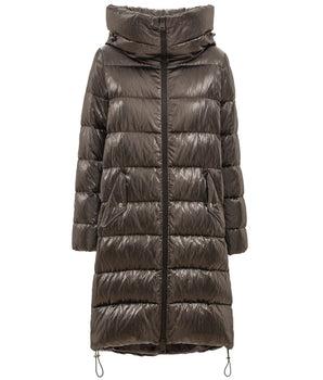 Chaquetas y abrigo de viscosa plateado Herno