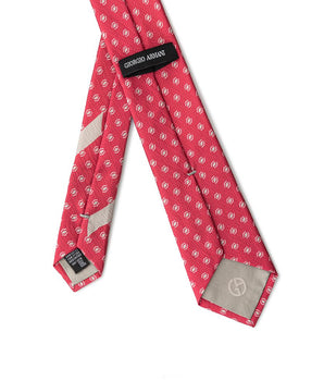 Giorgio Armani Red Silk Ties &amp; Bowty