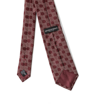 Emporio Armani Red Silk Ties &amp; Bowty