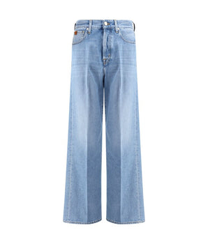 Jacob Cohen Light Blue Cotton Jeans Denim