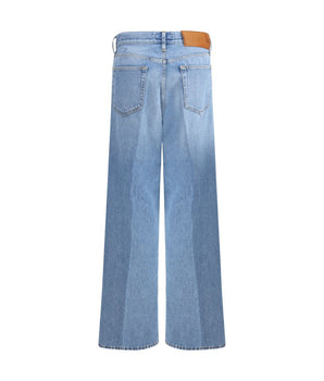 Jacob Cohen Light Blue Cotton Jeans Denim
