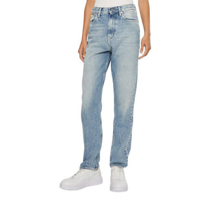 Calvin Klein Jeans Light Blue Cotton Jeans &amp; Pant