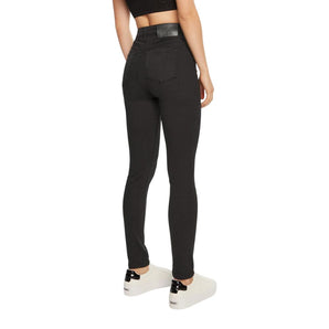 Calvin Klein Jeans Black Cotton Jeans &amp; Pant