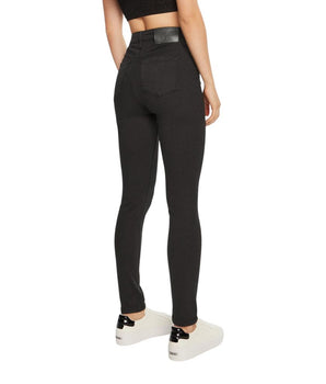 Calvin Klein Jeans Black Cotton Skinny Jeans