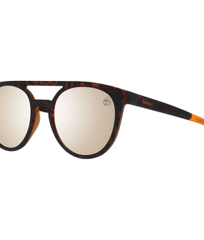 Timberland Brown Plastic Sunglasses