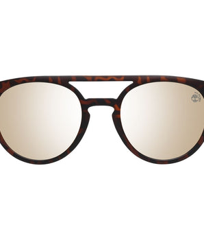 Timberland Brown Plastic Sunglasses