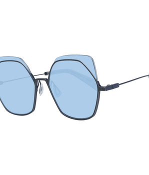 Yohji Yamamoto Gray Metal & Plastic Sunglasses