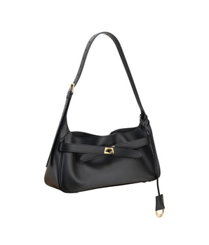 Balenciaga Black Calf Leather Bos Taurus Shoulder Bag