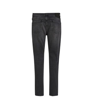 Calvin Klein Jeans Black Cotton Skinny Jeans