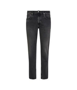 Calvin Klein Jeans Black Cotton Skinny Jeans