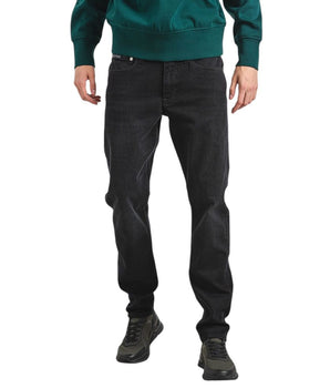 Calvin Klein Jeans Black Cotton Slim Fit Jeans