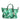 Dolce & Gabbana Green Canvas Botanical Garden Women Tote Bag