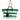 Dolce & Gabbana White Green Stripes Canvas Gold Chain Tote Bag