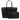 Dolce & Gabbana Black Crystal Leather Shopping Women Tote Bag