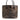 Dolce & Gabbana Brown Black Calfskin Leopard Print Shoulder Tote Bag