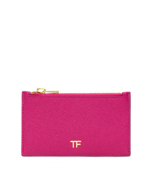 Tom Ford Fuchsia Leather Cardholder