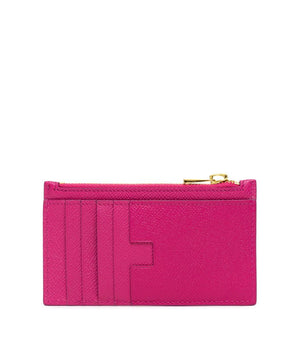 Tom Ford Fuchsia Leather Cardholder