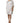 Vestido recto de gasa de viscosa con bordado floral blanco de Blumarine