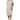 Peserico Off White Short Sleeves V-neck Shift Midi Dress